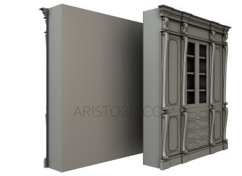 Cupboard (SHK_0085) 3D model for CNC machine